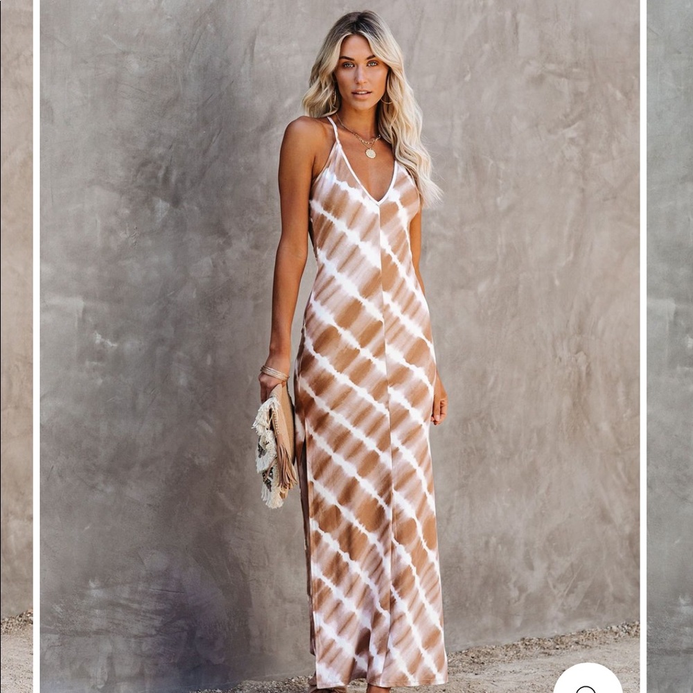 Rue tie-dye knit maxi dress